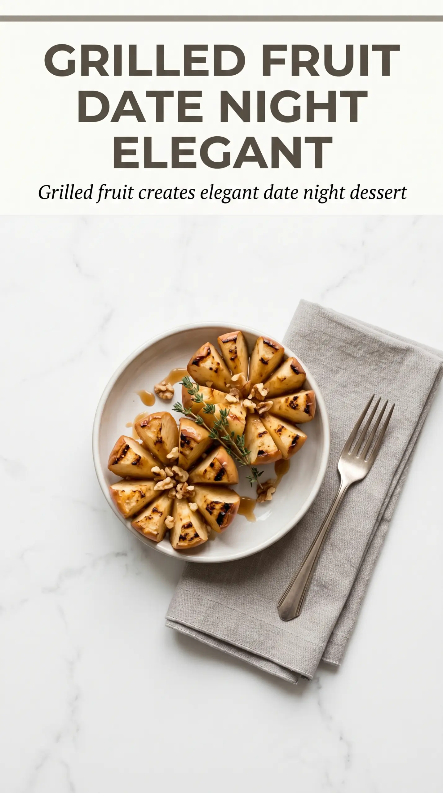 Bloomin' Grilled Apples cinnamon butter grilled dessert