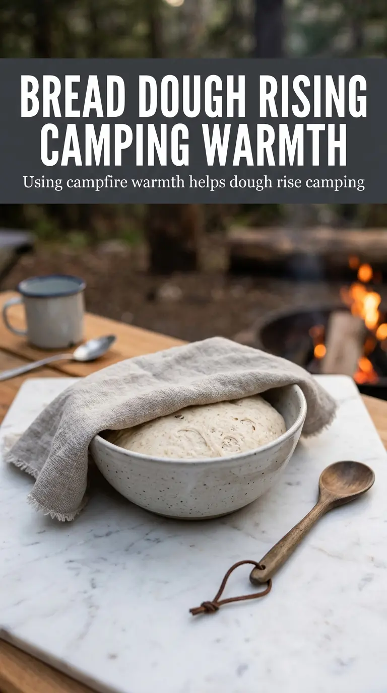 Campfire Bread golden spiral, fluffy center, outdoor bread
