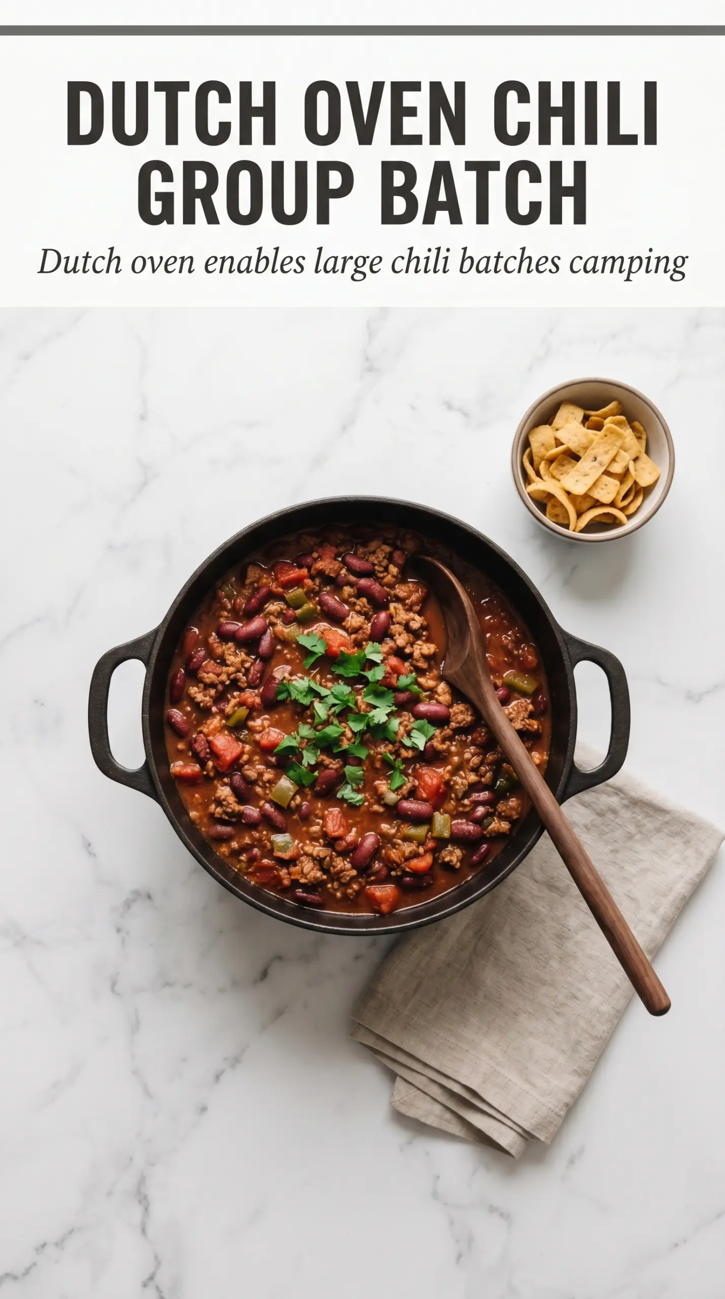 Campfire Chili hearty smoky