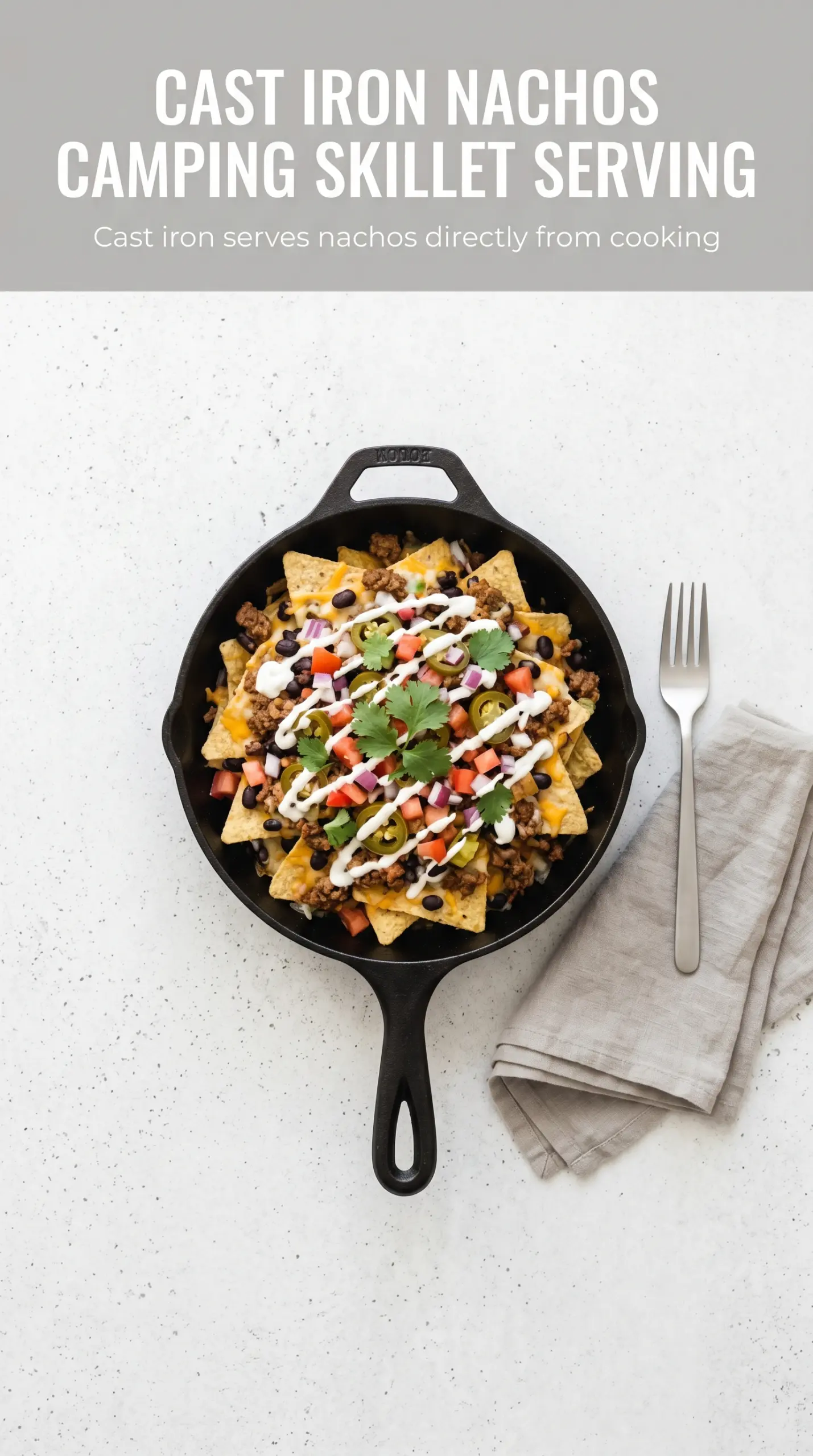 Campfire Nachos Supreme loaded crispy bubbly