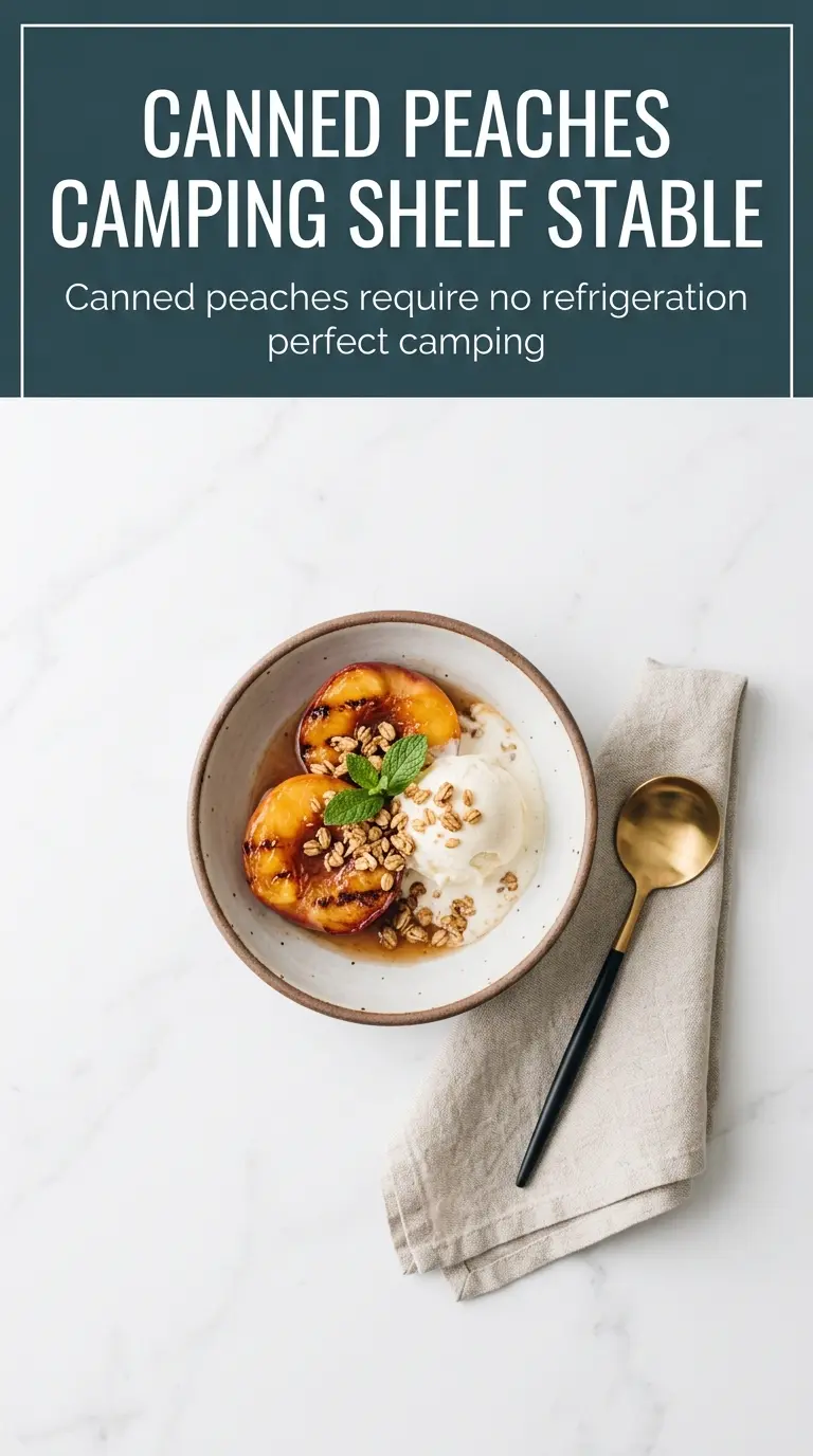 Campfire Peachies peach pie iron dessert