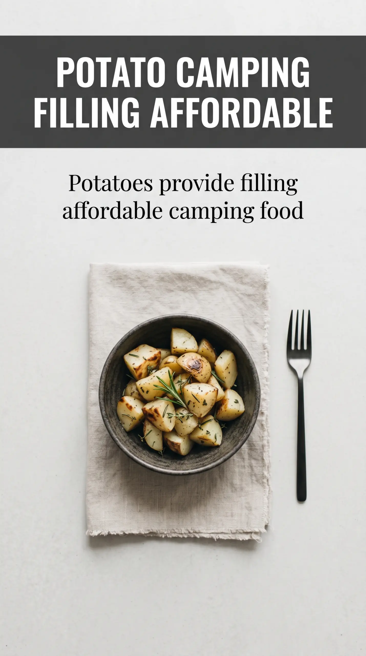 Campfire Potatoes with buttery onions, foil packet, crisp edges