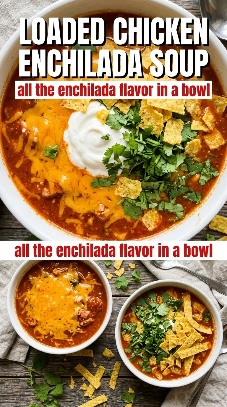 Chicken casserole or soup in a bowl
