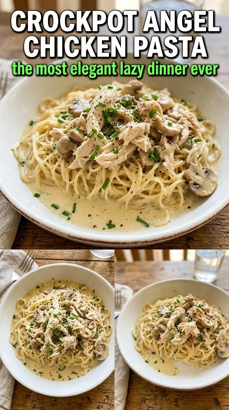 Crock Pot Angel Chicken creamy tender