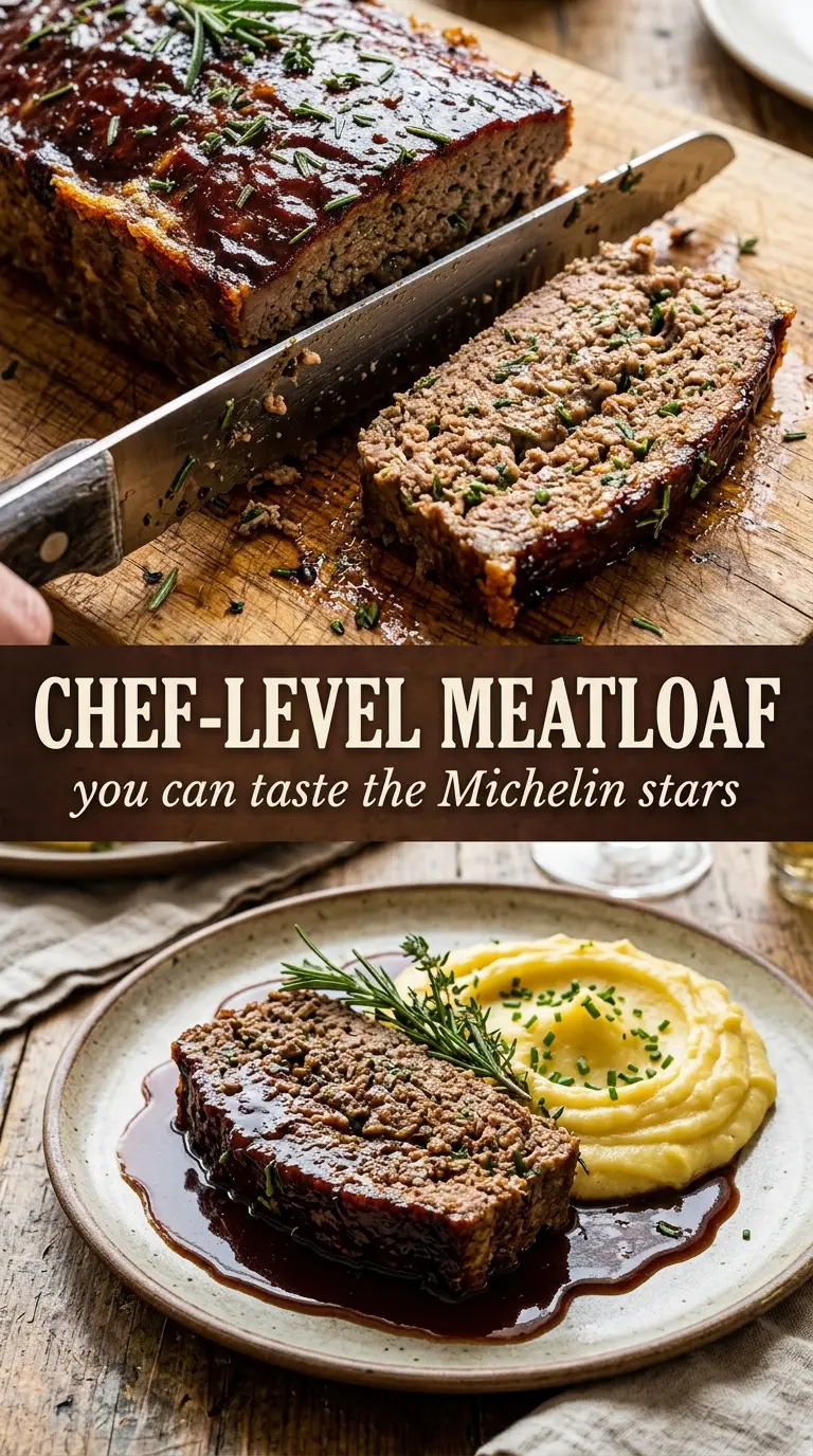 Gordon Ramsay Meatloaf juicy glazed