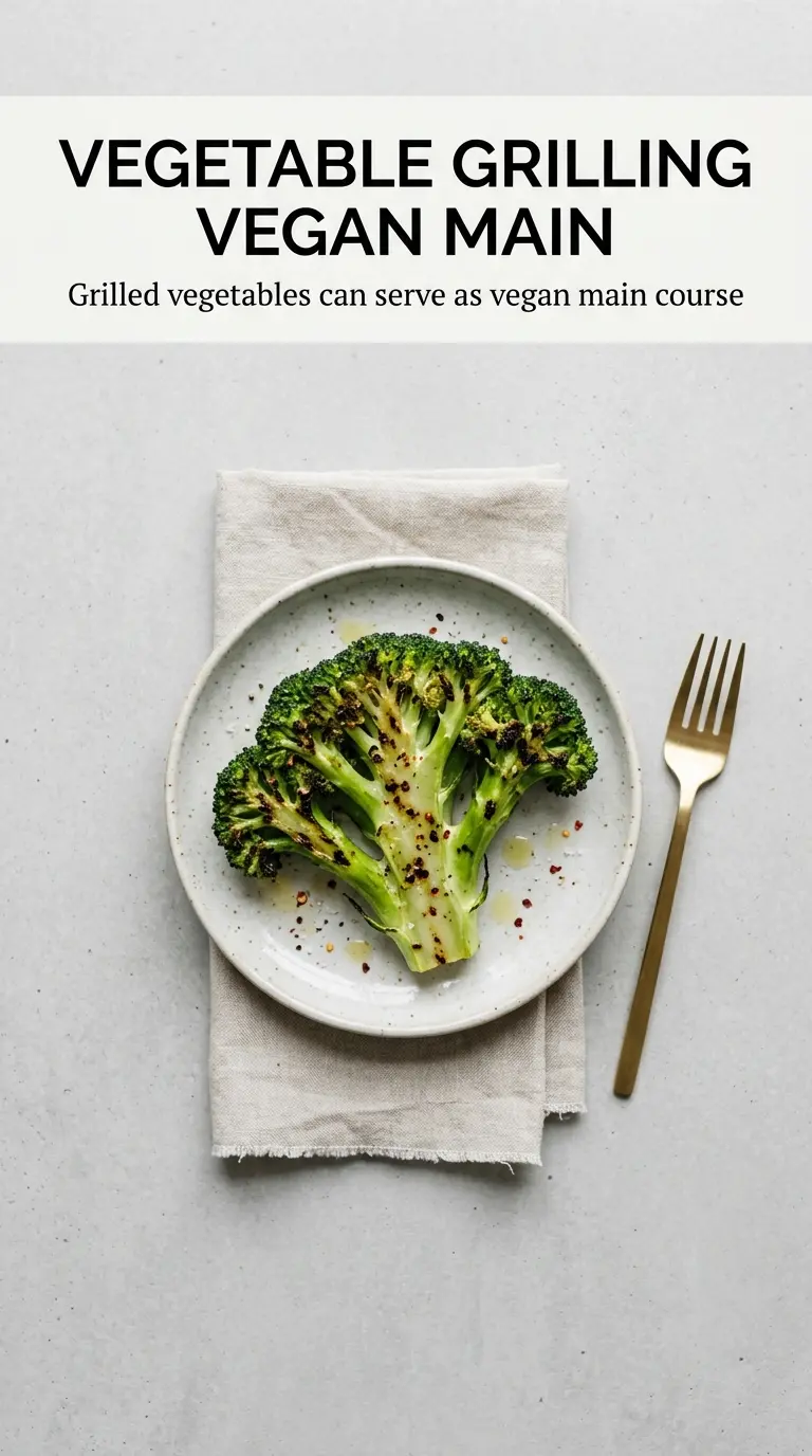 Grilled Broccoli charred lemon-garlic
