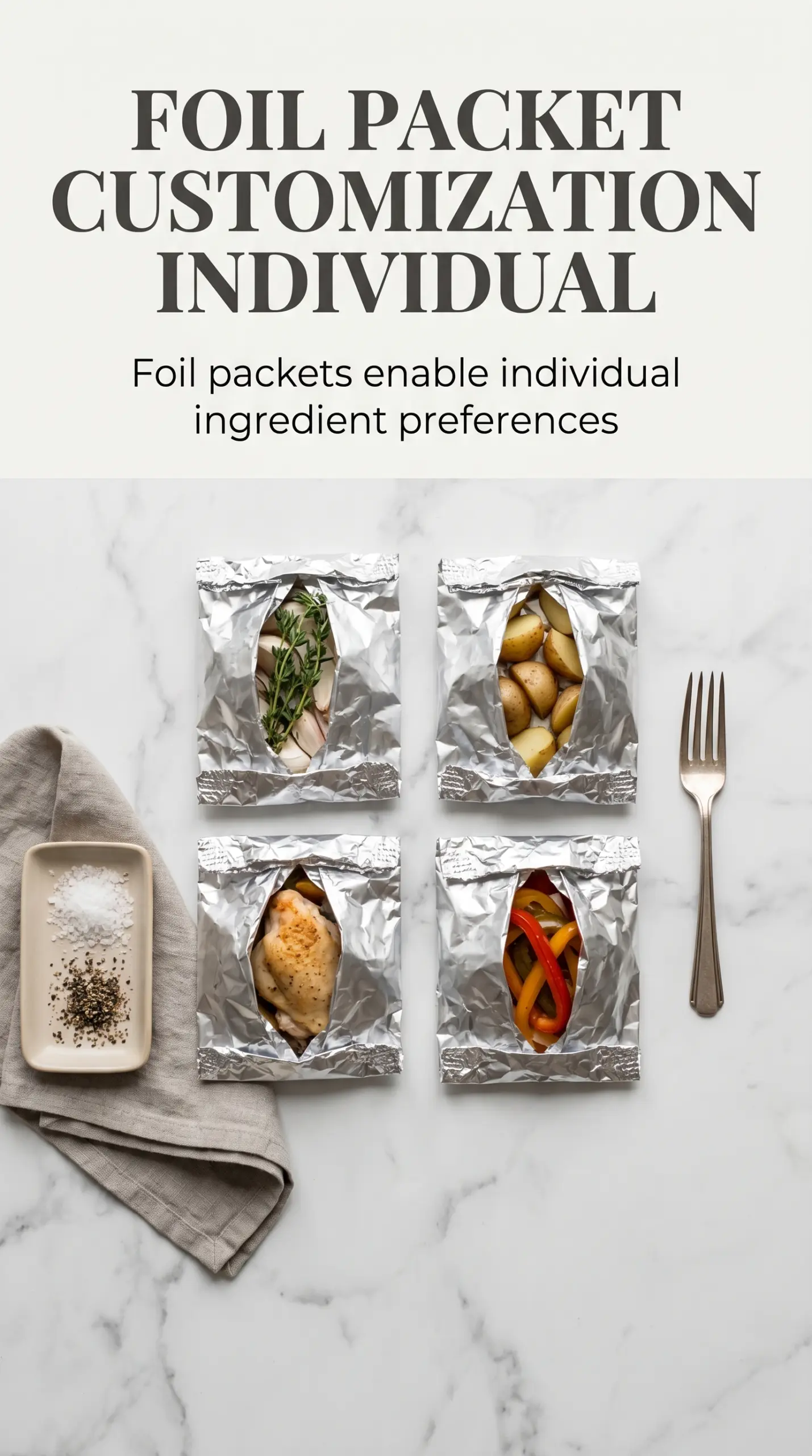 Hobo Foil Packets tender vegetables steaming