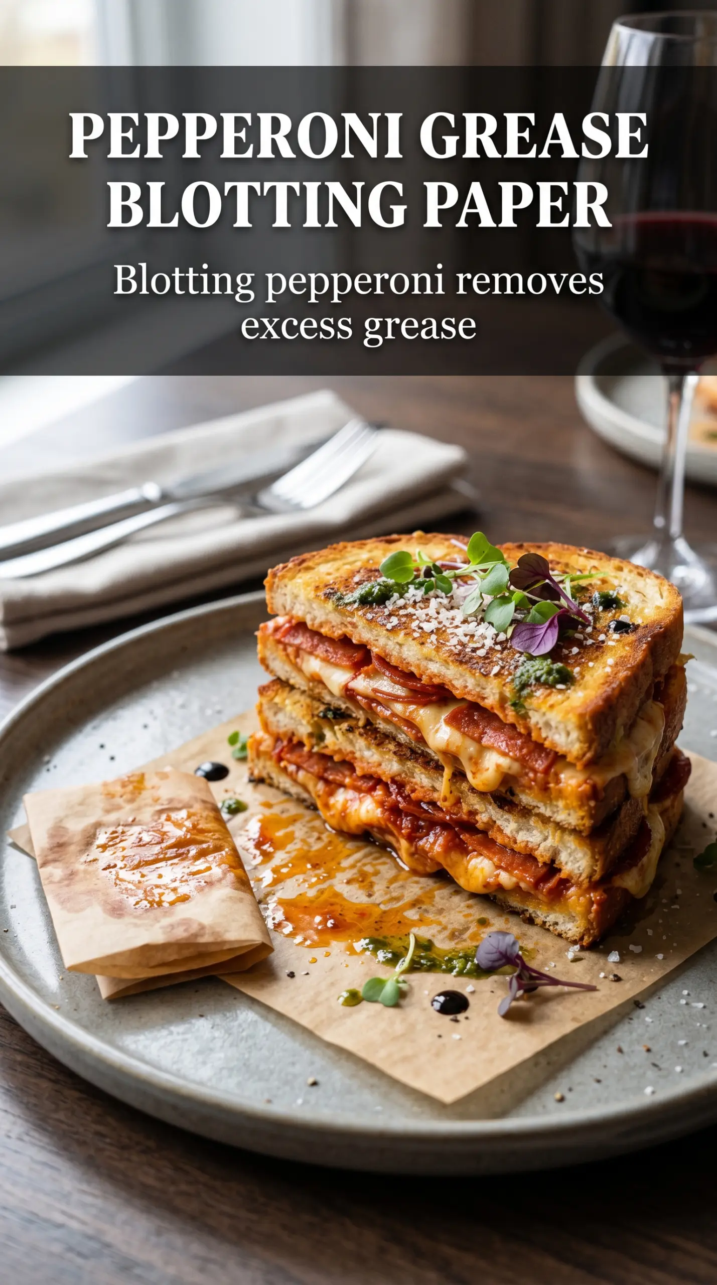 Pizza Grilled Cheese melty pepperoni crisp