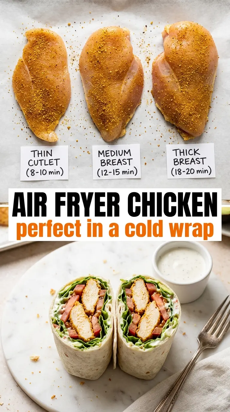 Air Fryer Chicken Breasts juicy golden-brown