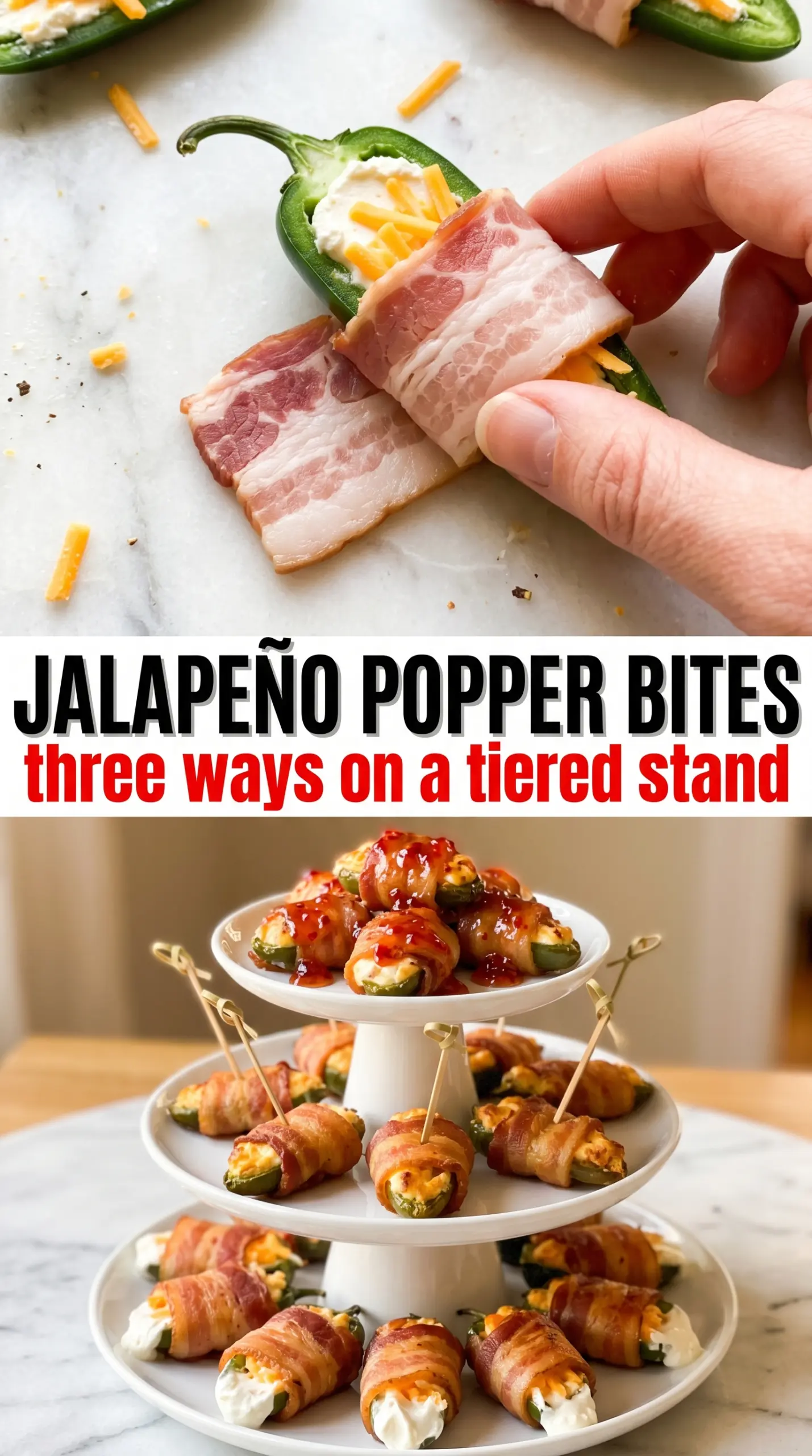 Bacon Jalapeño Popper Bites cheesy smoky spicy