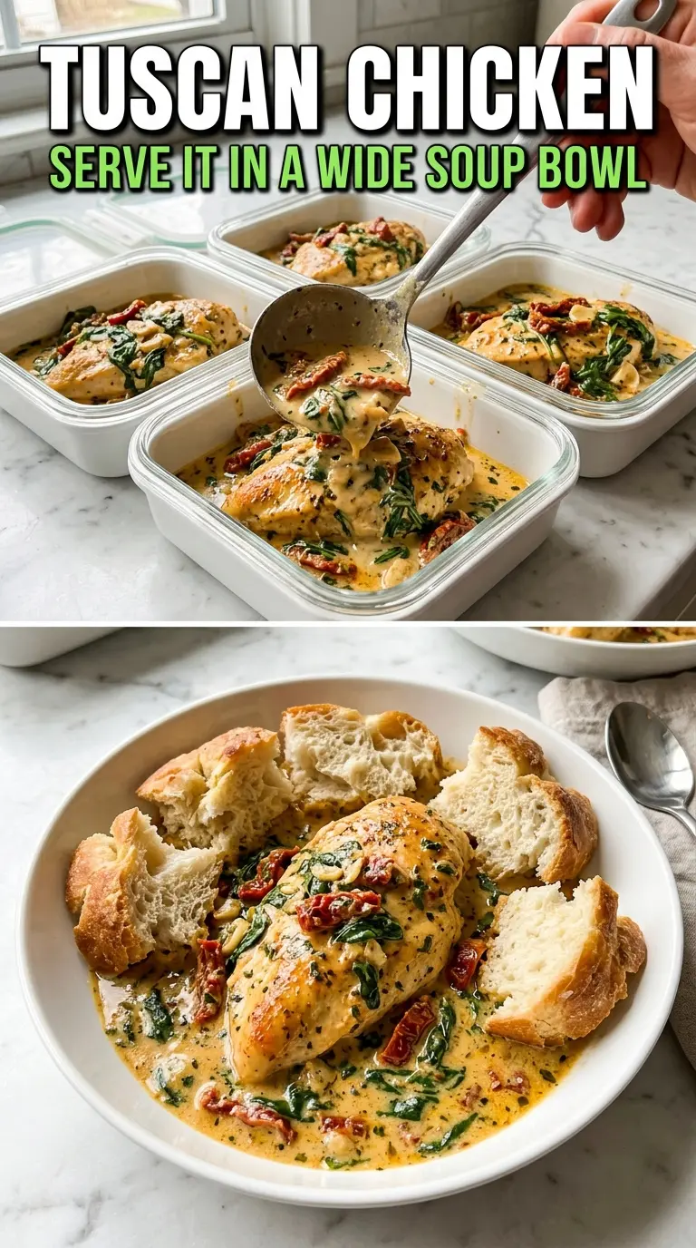 Prepared recipe ready to serve