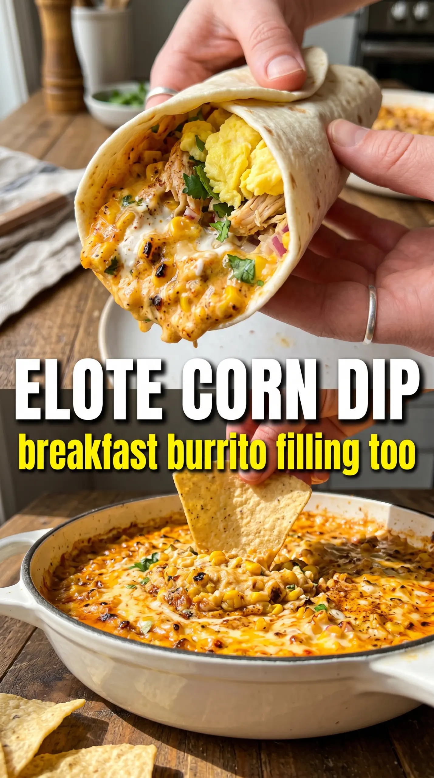 Mexican Corn Dip creamy charred