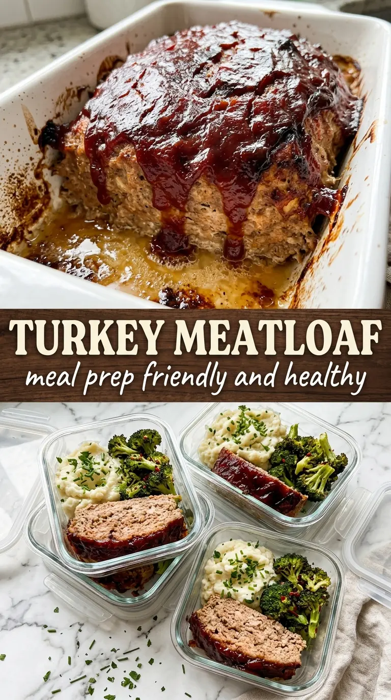 Turkey Meatloaf moist herby glazed