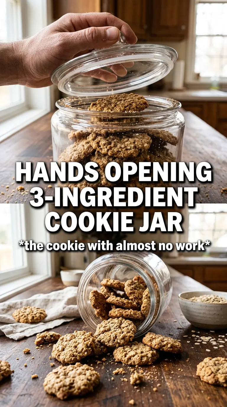 3 Ingredient Pumpkin Cookies soft cake-like