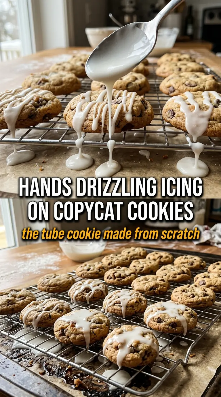 Copycat Pillsbury Pumpkin Cookies soft frosted spiced