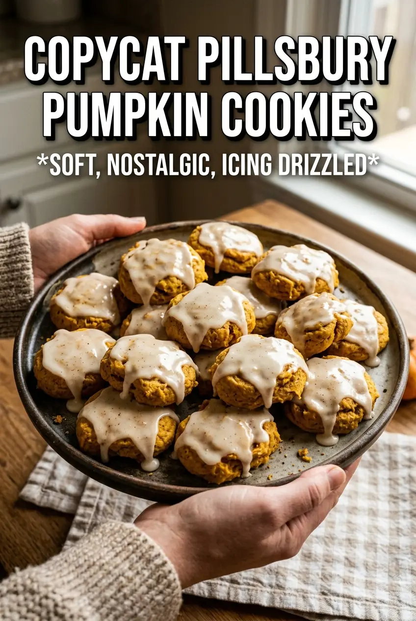 Copycat Pumpkin Cookies with Cream Cheese Frosting