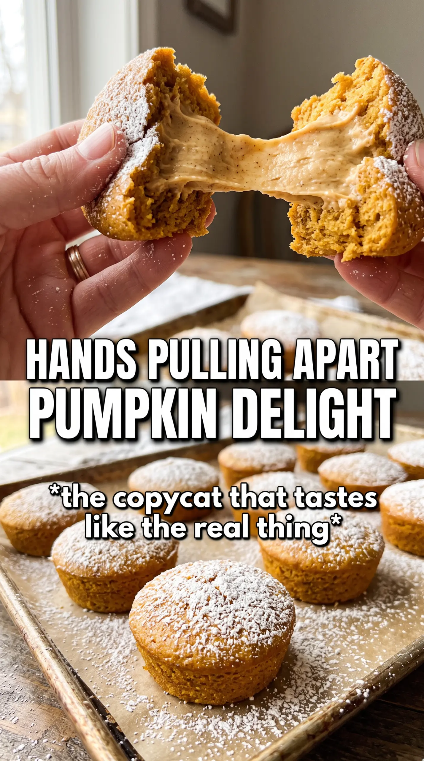 Little Debbie Pumpkin Delights copycat cookies soft chocolate-drizzled
