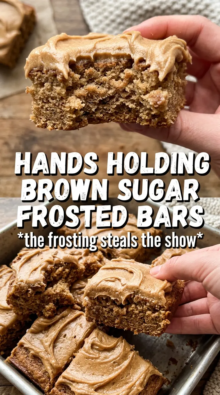 Pumpkin Bars With Brown Sugar Frosting, caramel swirls, cinnamon
